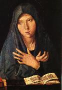 Antonello da Messina Virgin of the Annunciation fvv painting